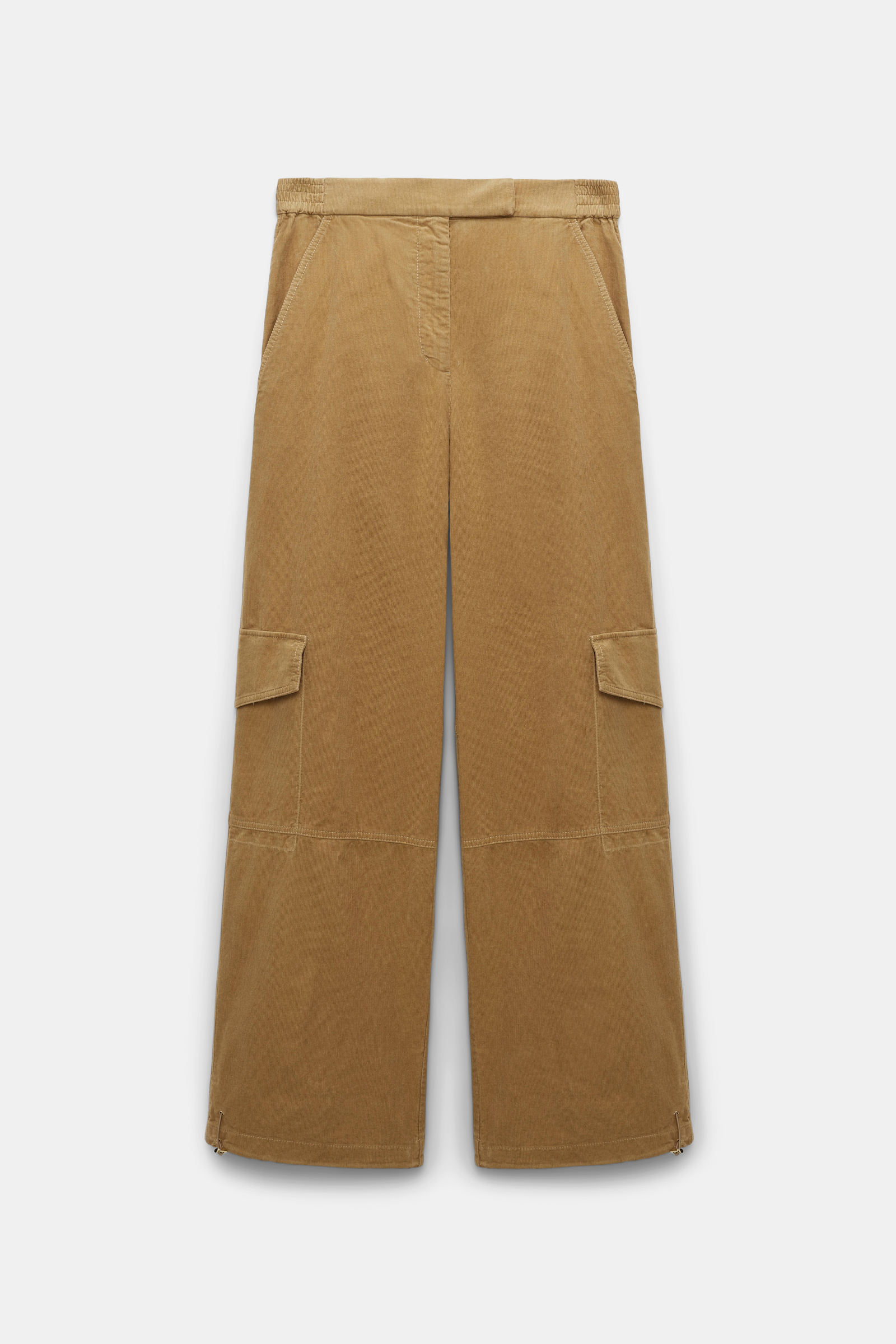 Dorothee Schumacher Cargo Pants aus Cord dusty camel