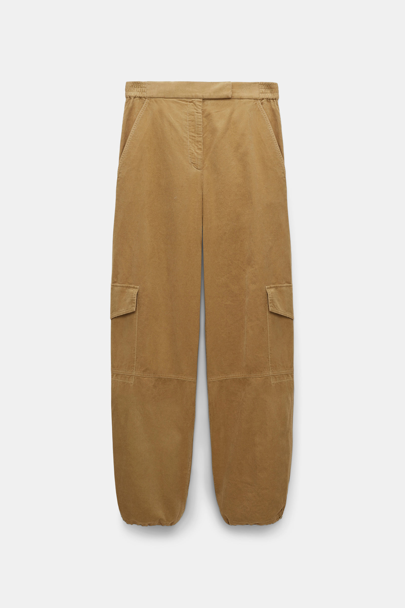 Dorothee Schumacher Cargo Pants aus Cord dusty camel