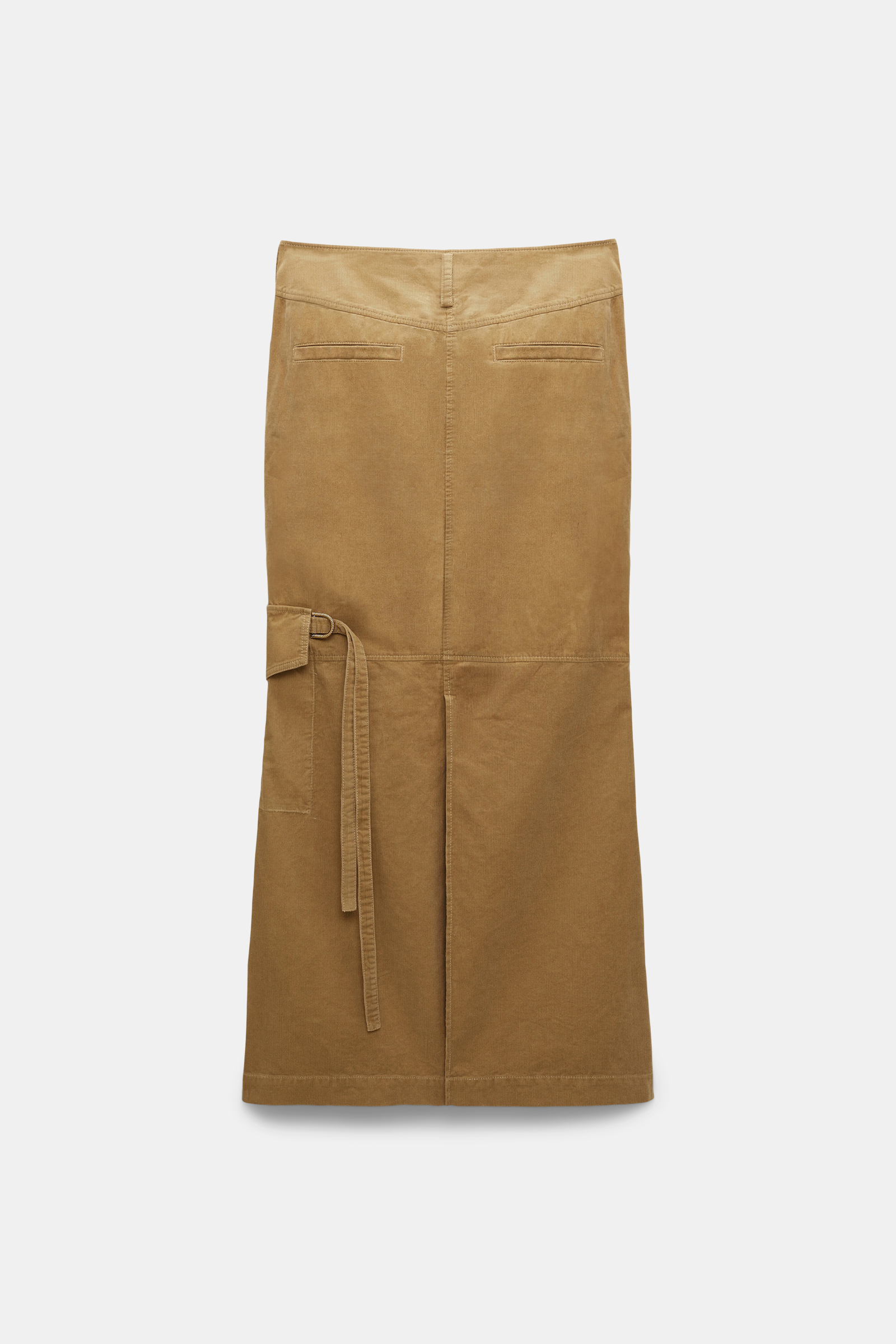 Dorothee Schumacher Corduroy cargo skirt dusty camel