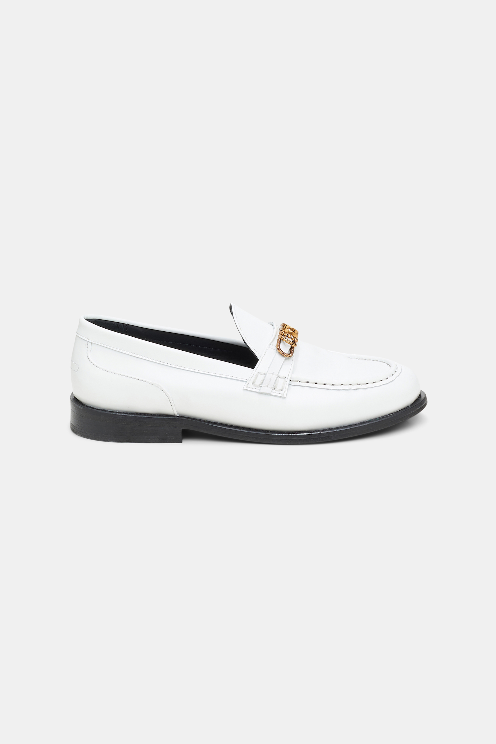 Dorothee Schumacher Loafer mit Signature D-Rings pure white