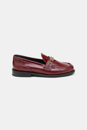 Dorothee Schumacher Loafer mit Signature D-Rings chestnut brown