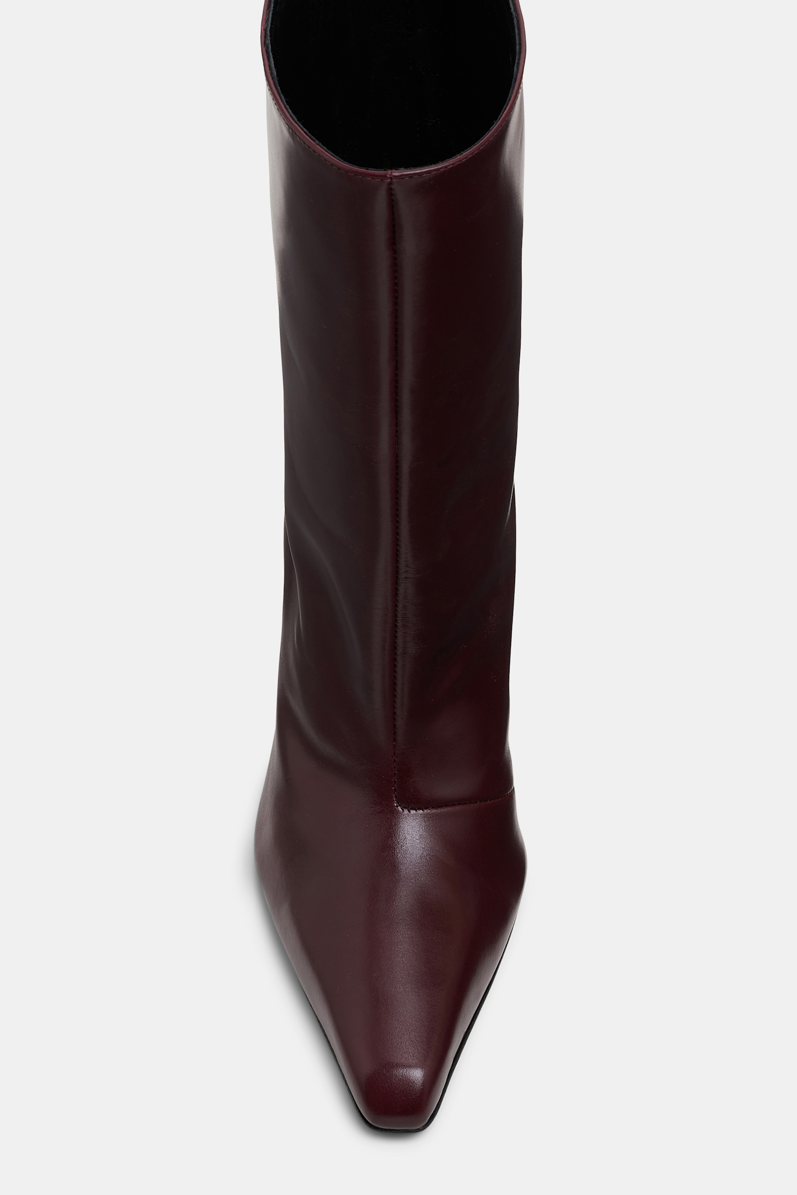 Dorothee Schumacher Kalbsleder Boots mit weitem Schaft chestnut brown