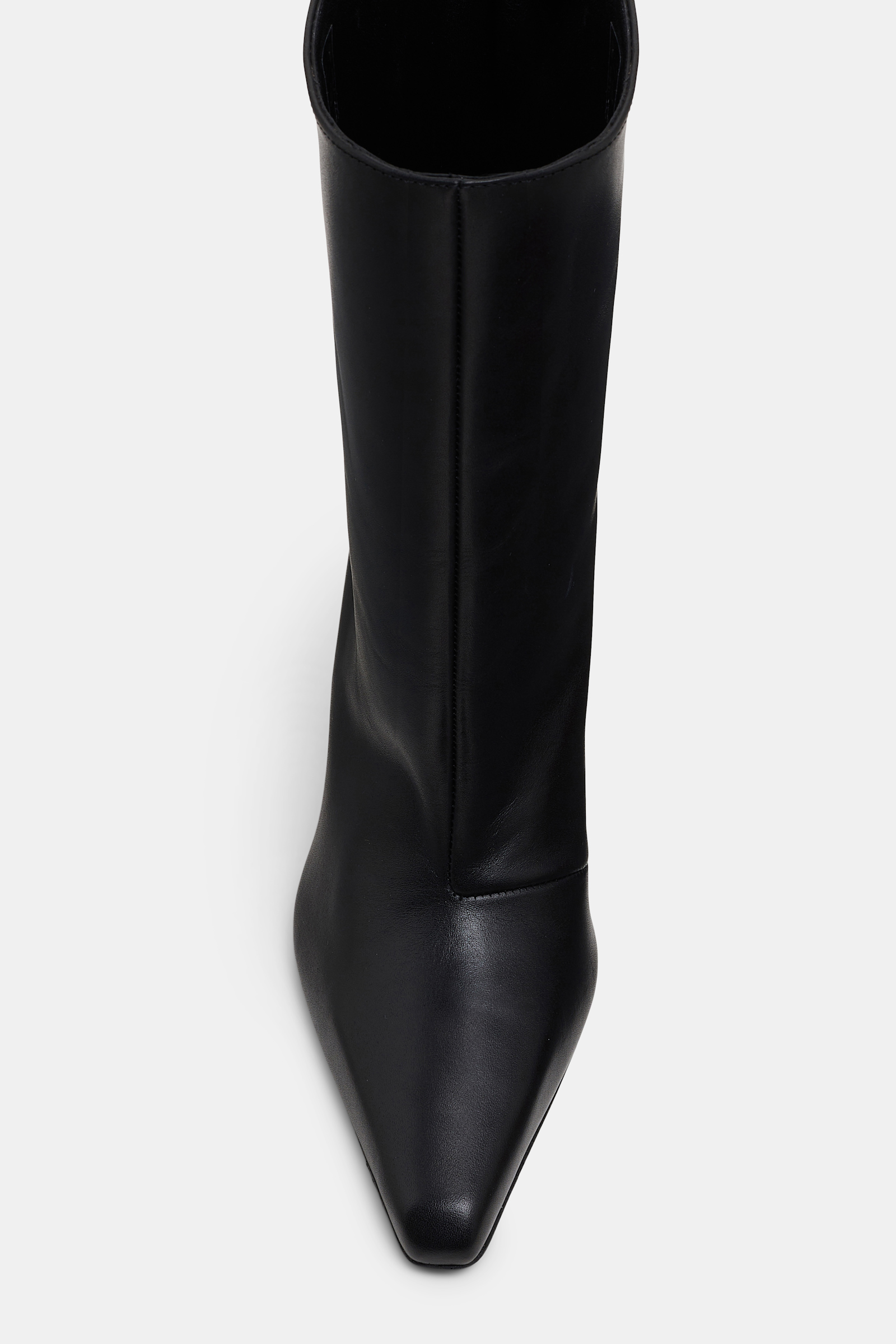 Dorothee Schumacher Kalbsleder Boots mit weitem Schaft deep black