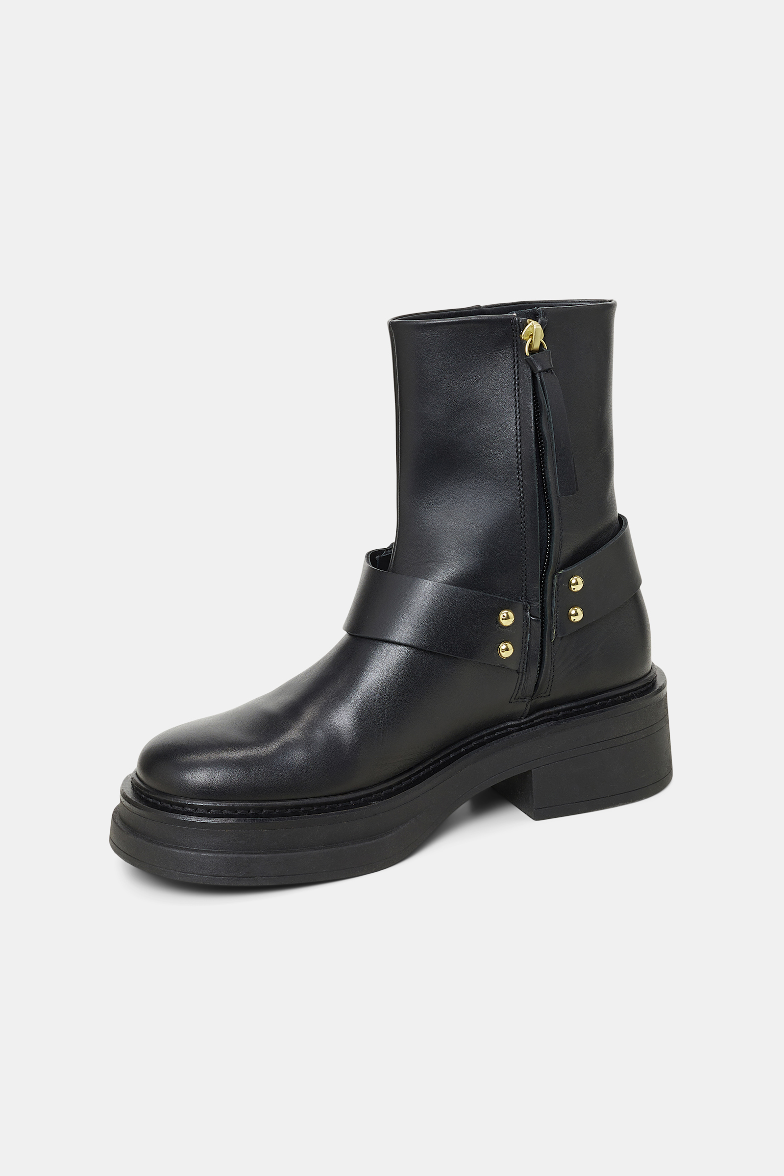 Dorothee Schumacher Boots mit twisted D-Ring Detail deep black