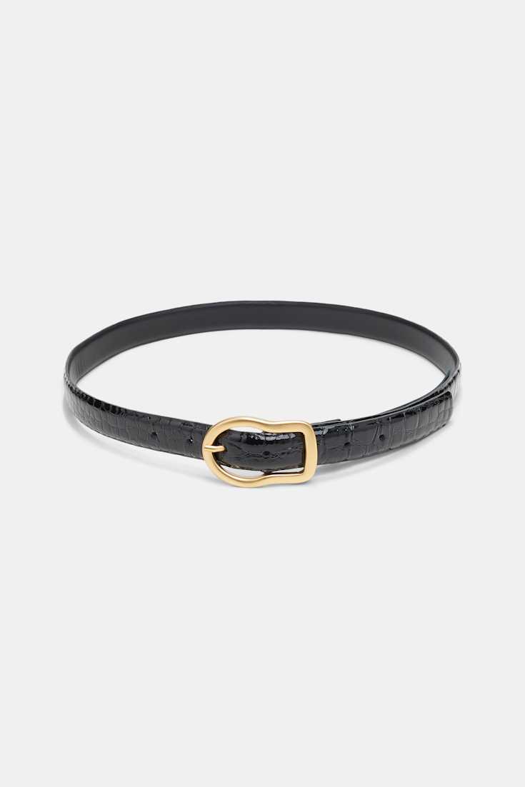 Dorothee Schumacher Reversible belt black