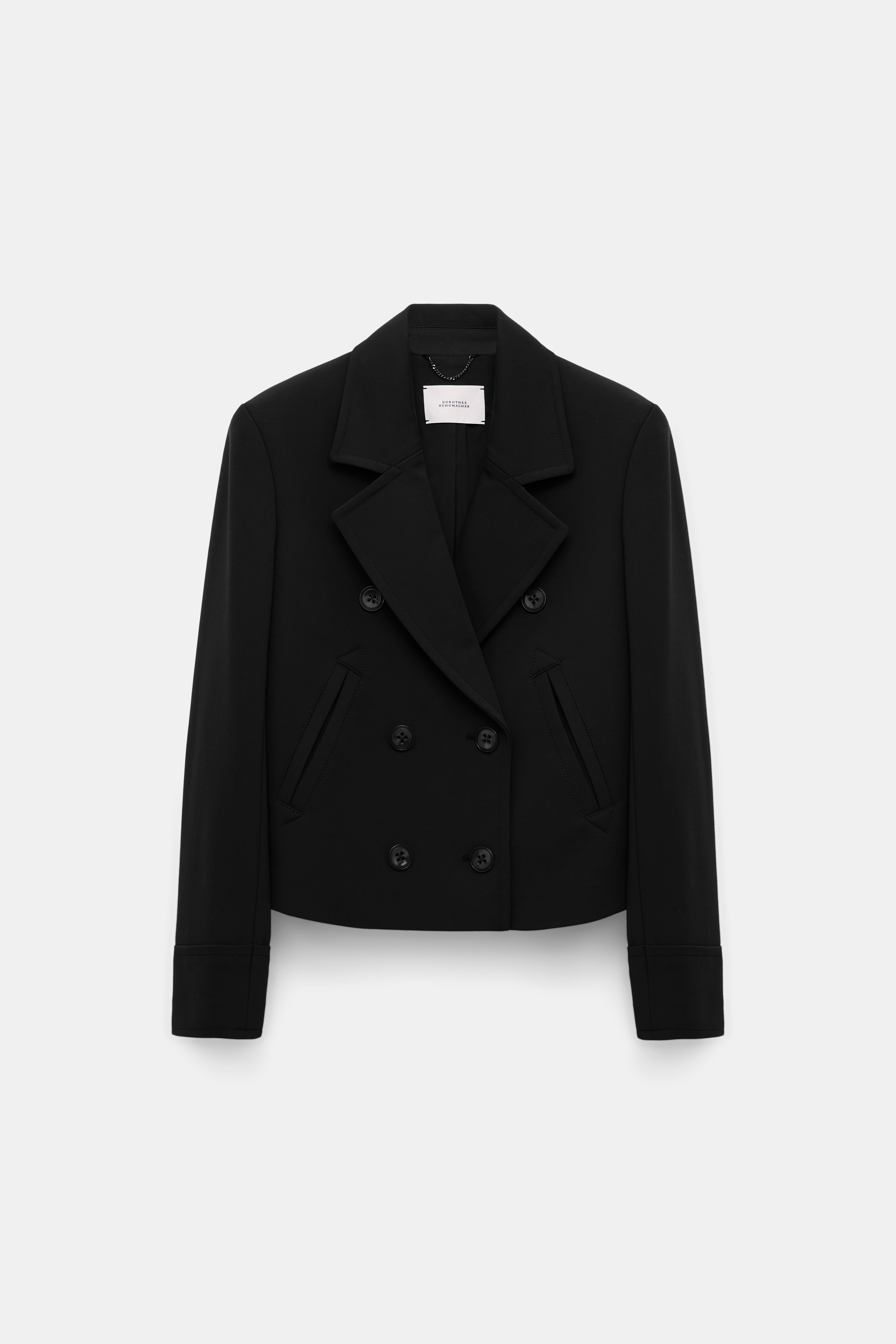 Black coat blazer on sale