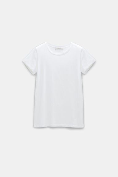 Dorothee Schumacher Classic cotton-jersey T-shirt camellia white