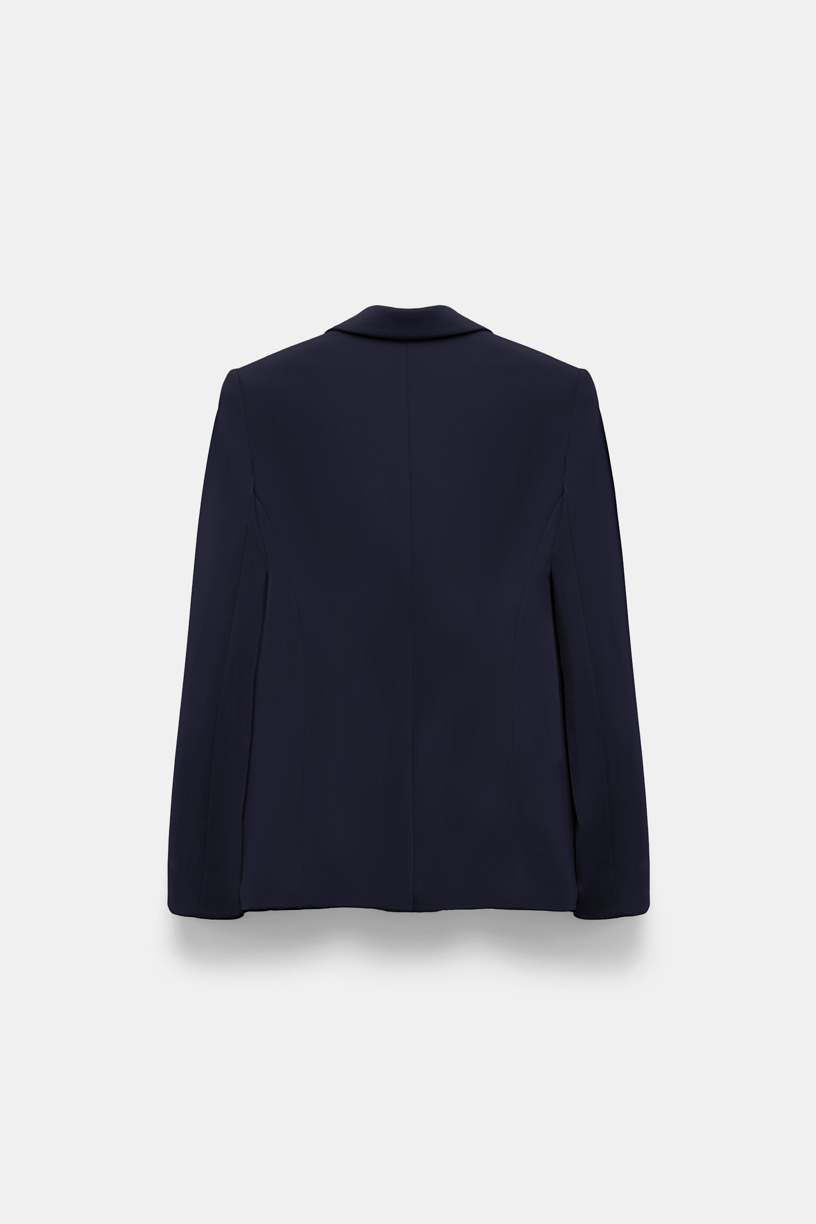 Dorothee Schumacher Blazer aus Punto Milano mit aufgesetzten Taschen dark navy