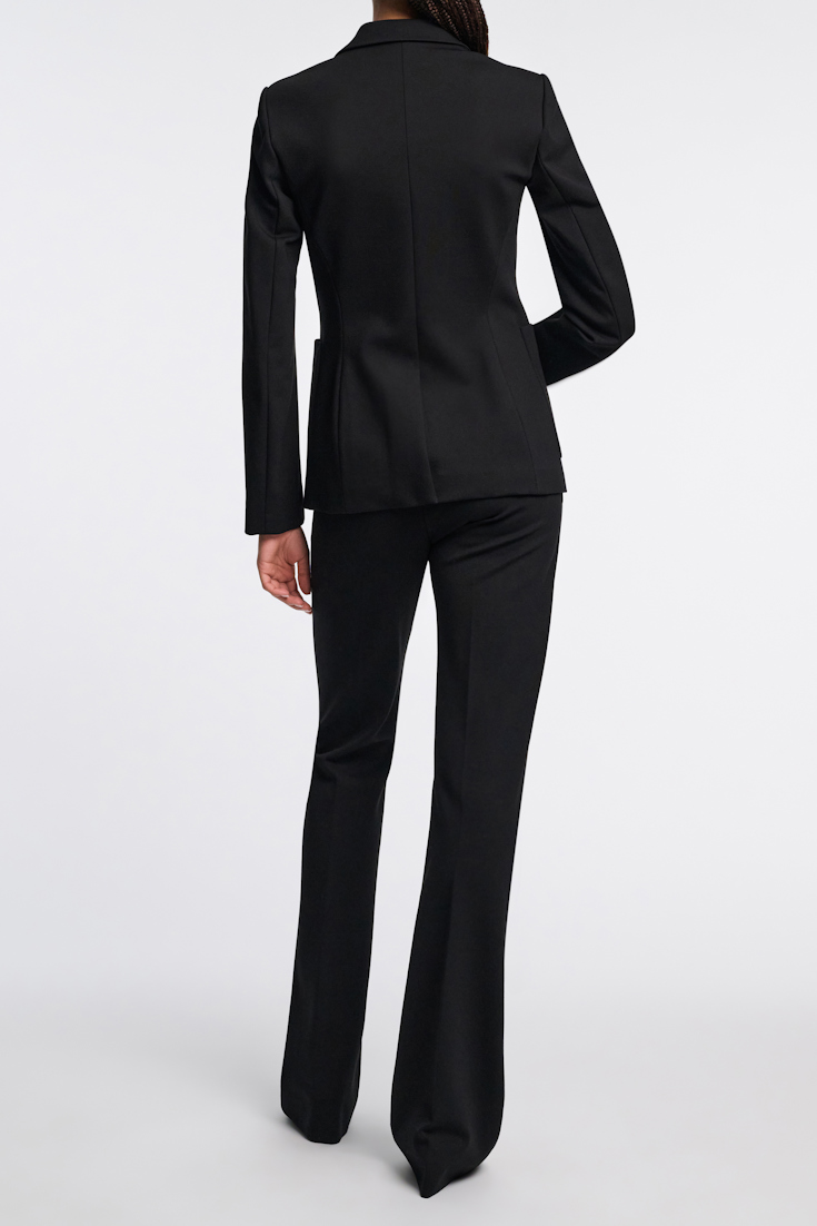 Dorothee Schumacher Blazer aus Punto Milano mit aufgesetzten Taschen pure black