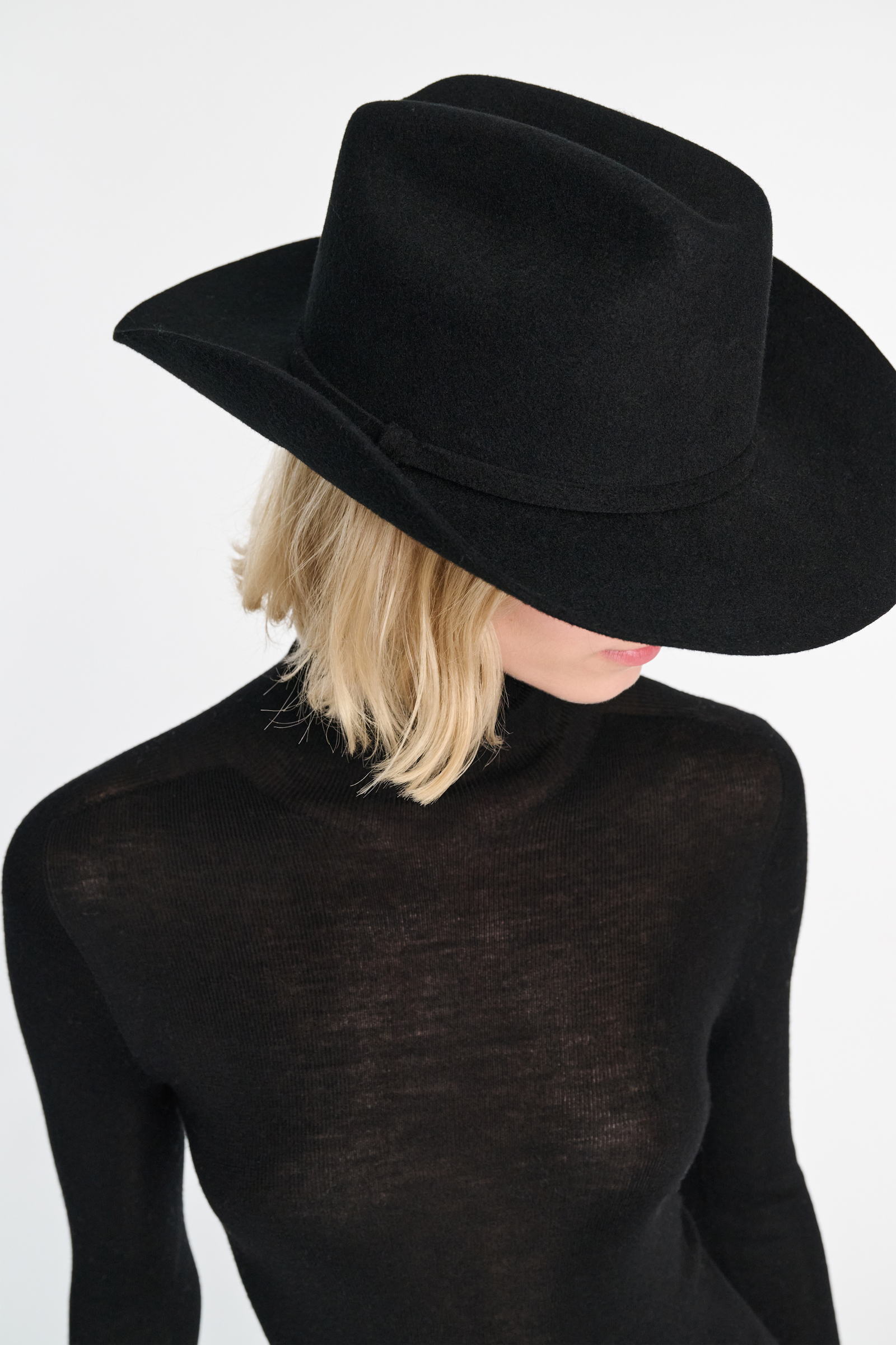 Dorothee Schumacher Felted wool hat pure black